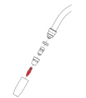 Kontaktdüse / M8 x 1,5