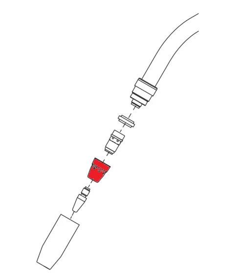 Düsenstock iW / M8x1,5